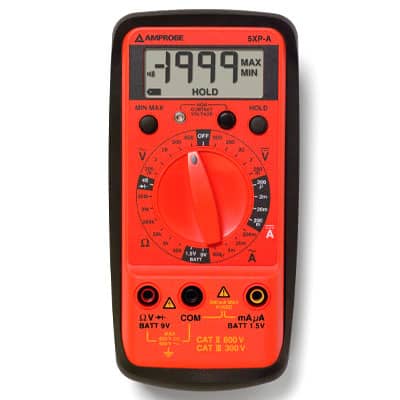Amprobe 5XP-A AC/DC Compact Digital Multimeter