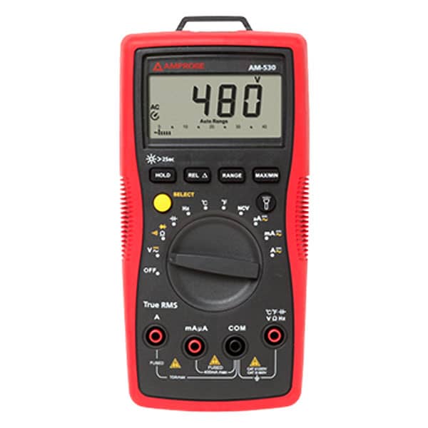 Amprobe AM-530 True-rms Electrical Contractor Multimeter