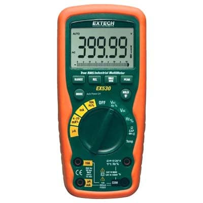 EXTECH EX505-K Heavy Duty Industrial MultiMeter Kit