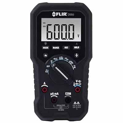 FLIR DM66 TRMS Multimeter with VFD Mode