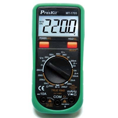 MT-1705 3 Compact DigitalMultimeter