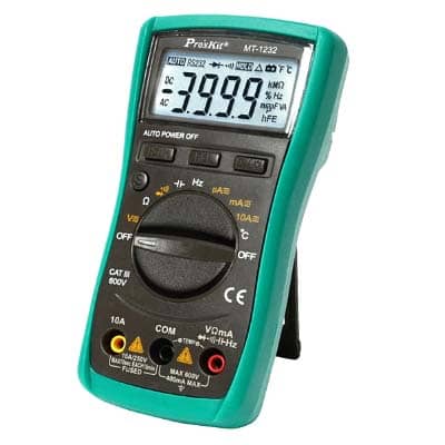 Proskit MT-1232-C 3 3/4 Autorange Digital Multimeter