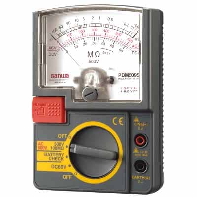 Sanwa PDM509S Insulation Tester