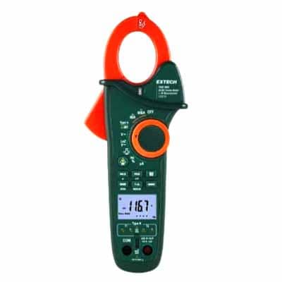 Extech EX623A 600 A Dual Input Clamp Meter
