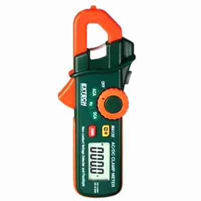 Extech MA120 200A AC/DC Mini Clamp Meter+Voltage Detector