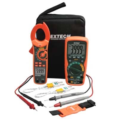 EXTECH MA620-K Industrial DMM Clamp Meter Test Kit