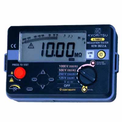 Kyoritsu KEW 3022A Digital Insulation Testers