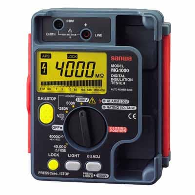 Sanwa MG 1000 Digital Insulation Tester