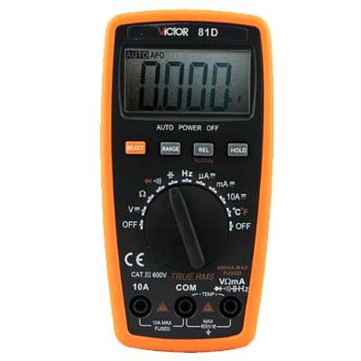 Victor VC81D Digital Multimeter